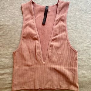 Urban Outfitters Ribbed Crop Top